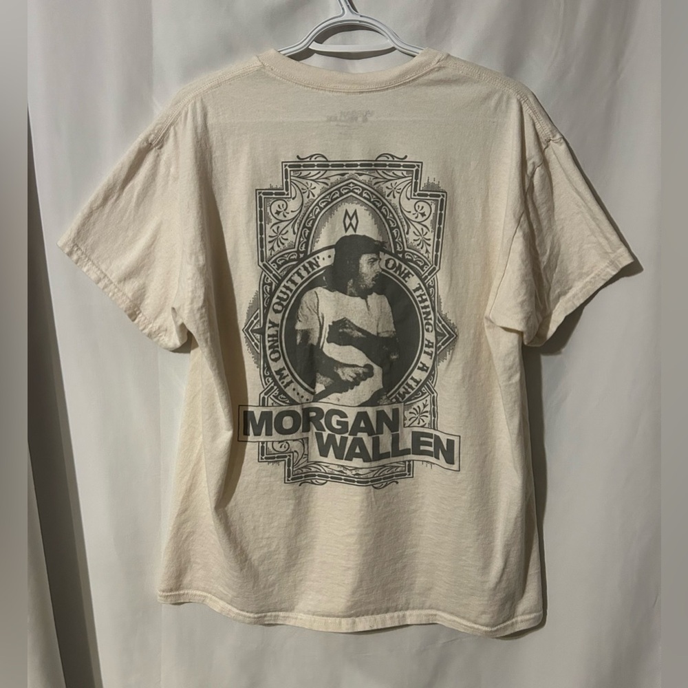 2024 Morgan Wallen Men’s Off-White Tee